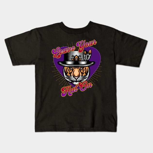 Leave Your Hat On Kids T-Shirt by RockReflections
